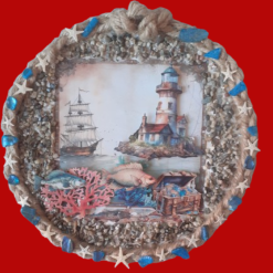 Geschenke handgemacht maritim - Leuchtturm - Schiff - Korallen